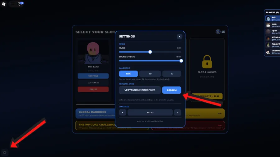 Start Your Blue Lock Career Codes (October 2026) [MULTIPLAYER] — Free ...