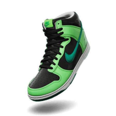 Nike Dunk Hi ‘Halloween Green’