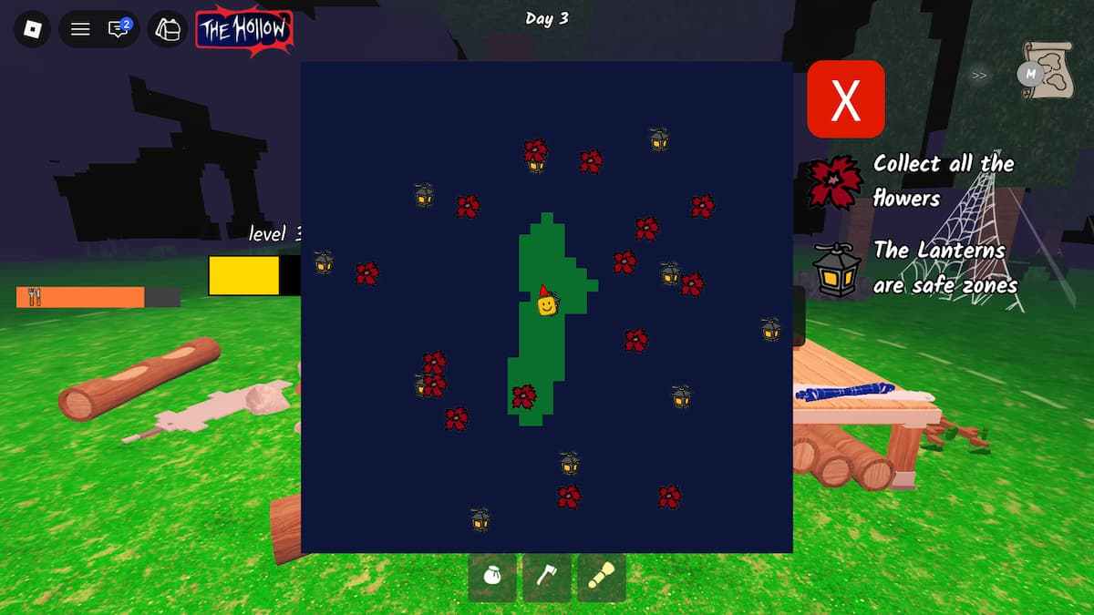 image showing the Void map in 99 Nights in the Forest