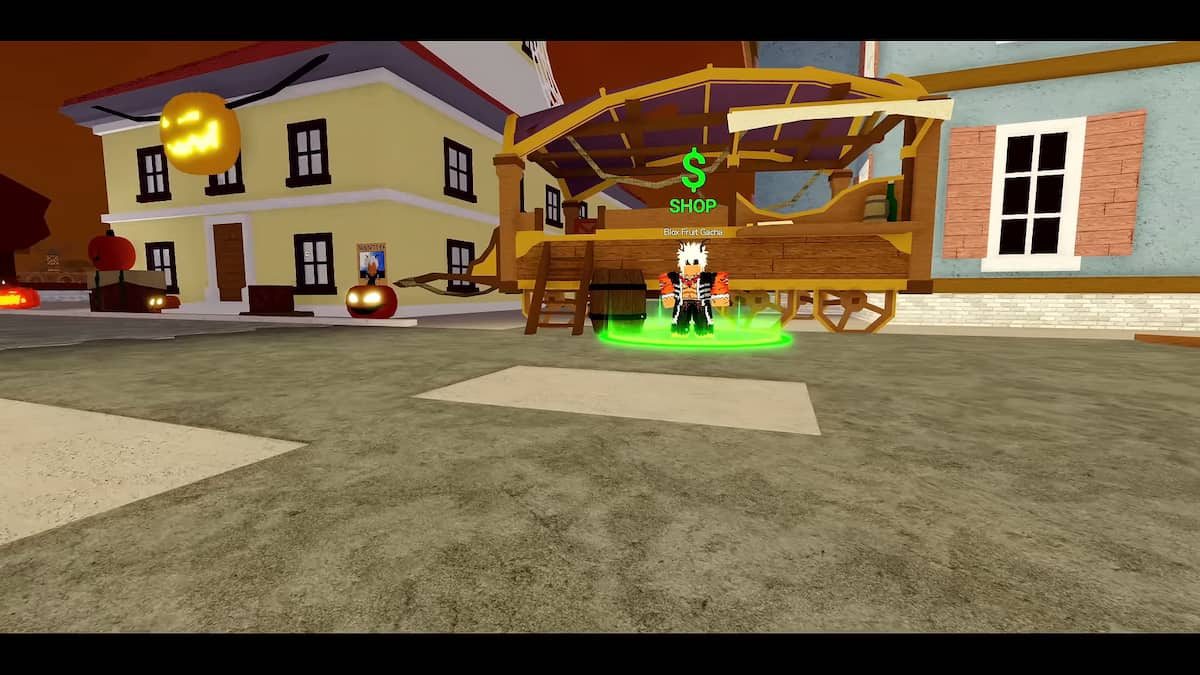 image showing the Zioles gacha in Blox Fruits