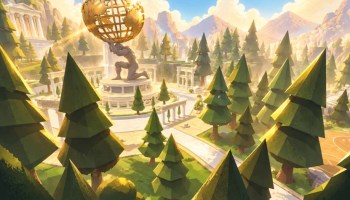 Life in Olympus Promotional Image Taken From The Games Page