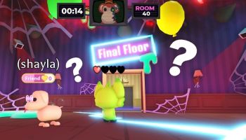 Hauntlet 2 minigame final floor in ADOPT ME Halloween Event Update 2