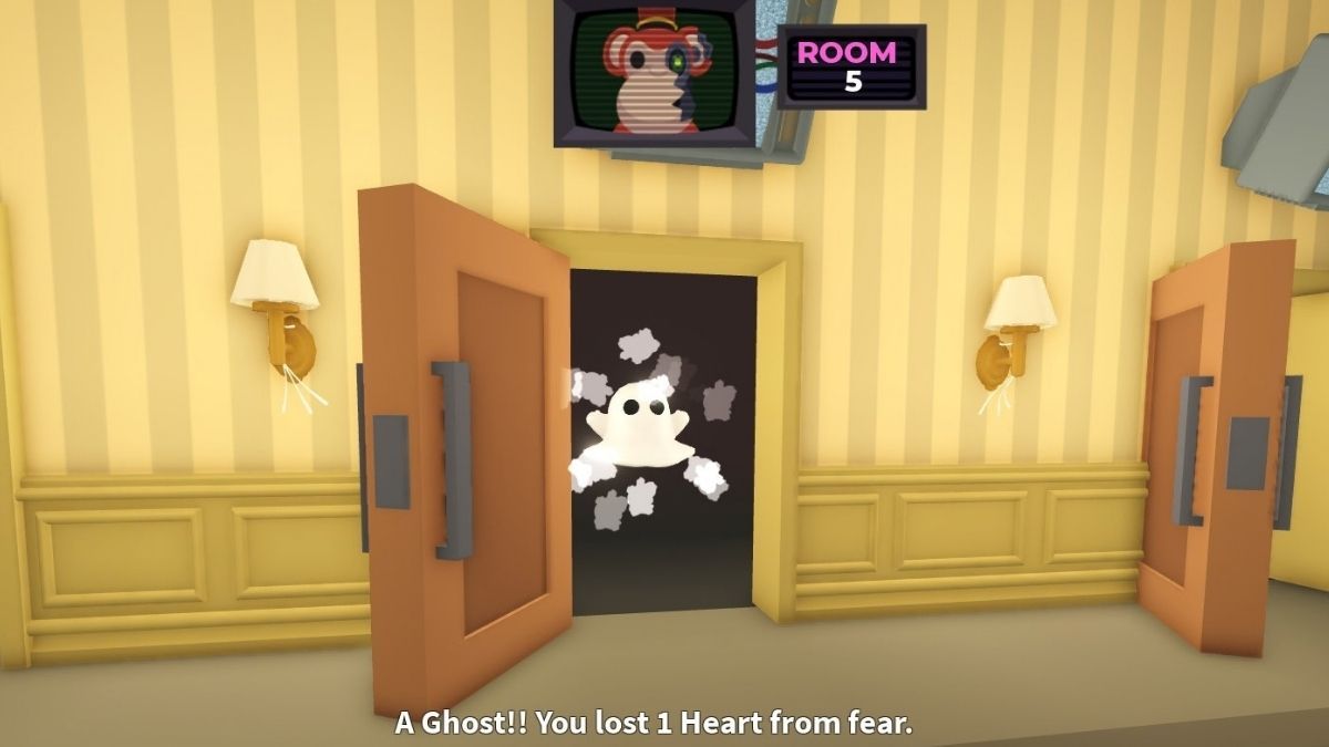 Hauntlet 2 minigame ghost in ADOPT ME Halloween Event Update 2