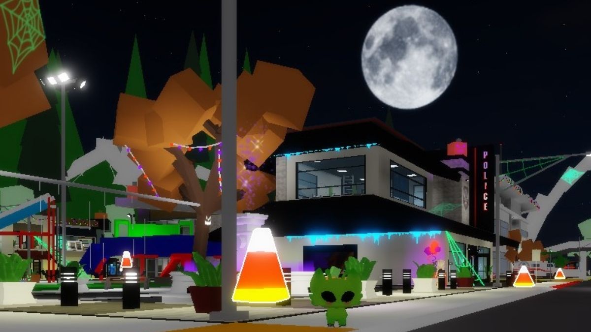 Main area of Brookhaven Candy Corn Hunt