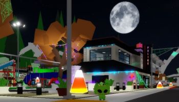 Main area of Brookhaven Candy Corn Hunt