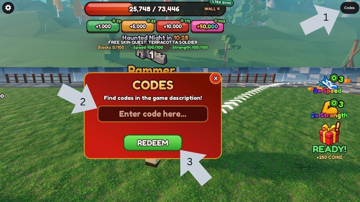 Build the great wall code redemption system.