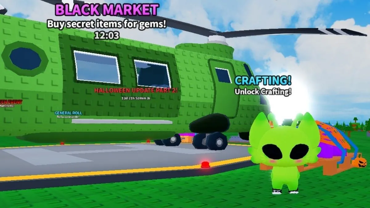 Helipad pumpkin location in Mini War Halloween Event