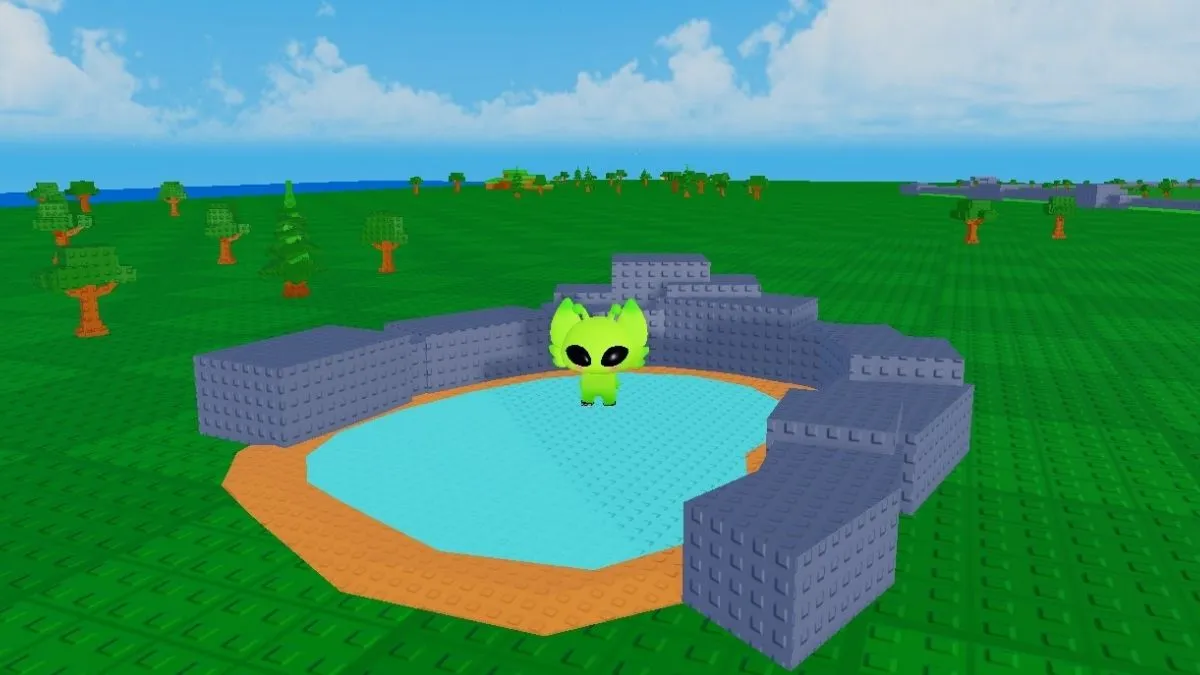 Pool pumpkin location in Mini War Halloween Event
