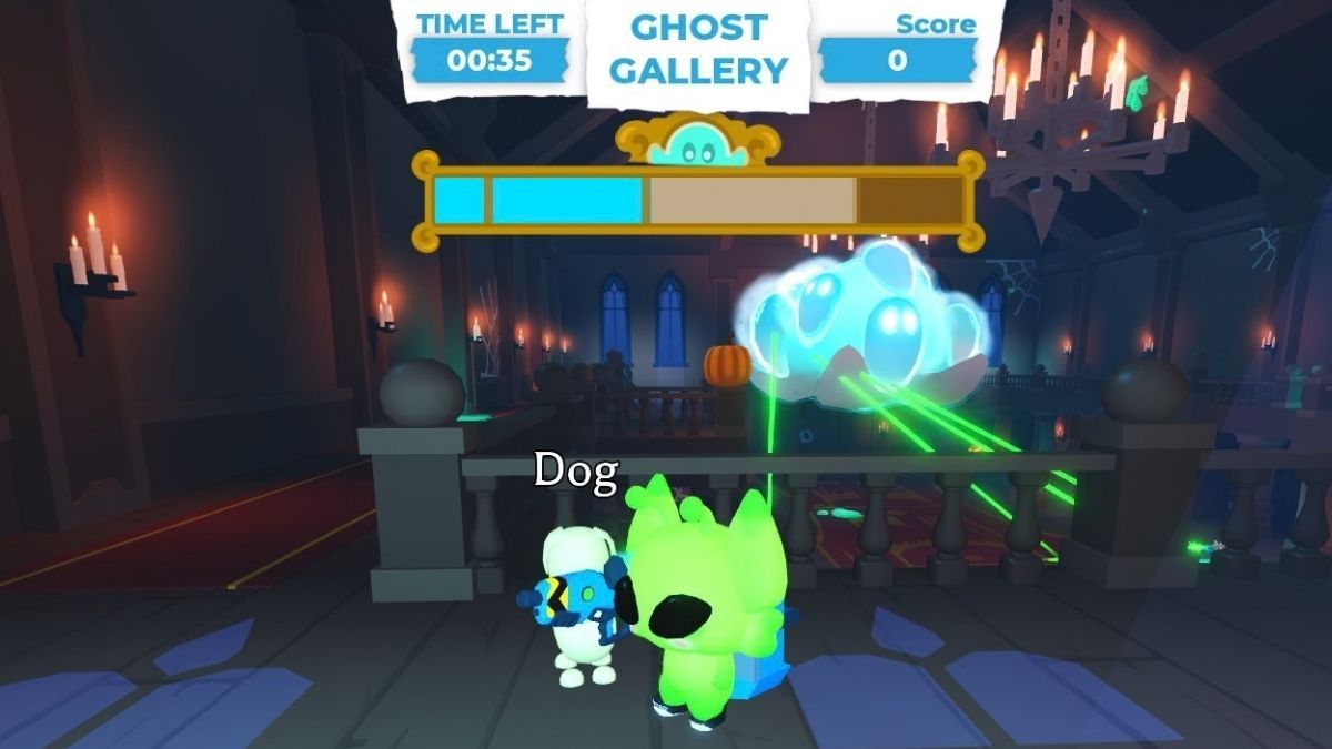 Ghost Gallery Minigame in Adopt Me