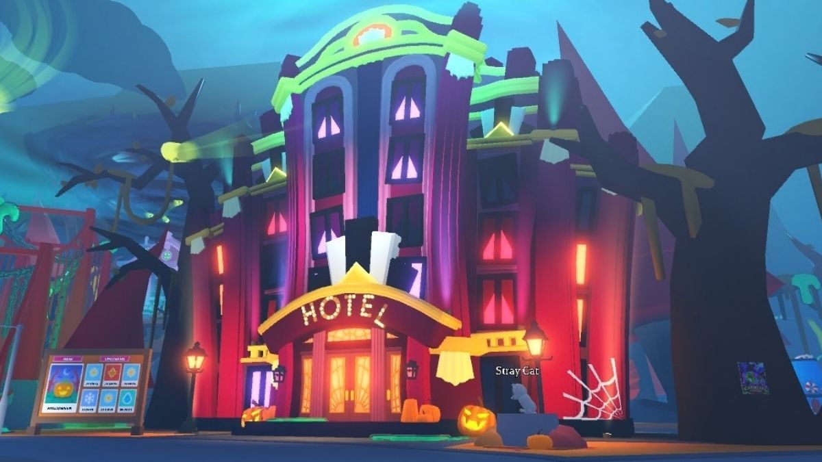 Hotel in ADOPT ME Halloween event Update 2